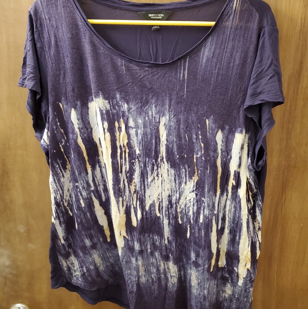 Purple and yellow top